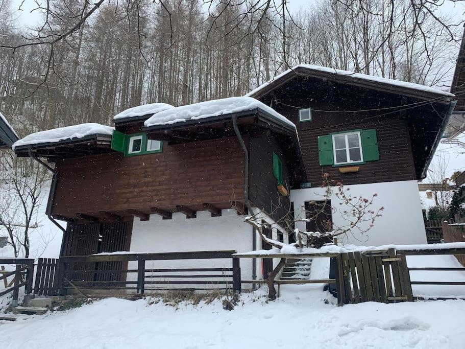 Willa Kleine Alpenhuette In Lend 2024 Neben Der Salzach Zewnętrze zdjęcie
